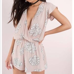 Printed Romper
